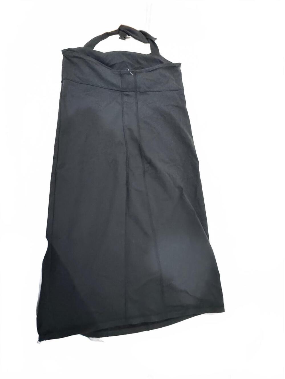 Athleta Black Supplex Halter Dress Built In Shelf Bra Size Large - Picture 4 of 9
